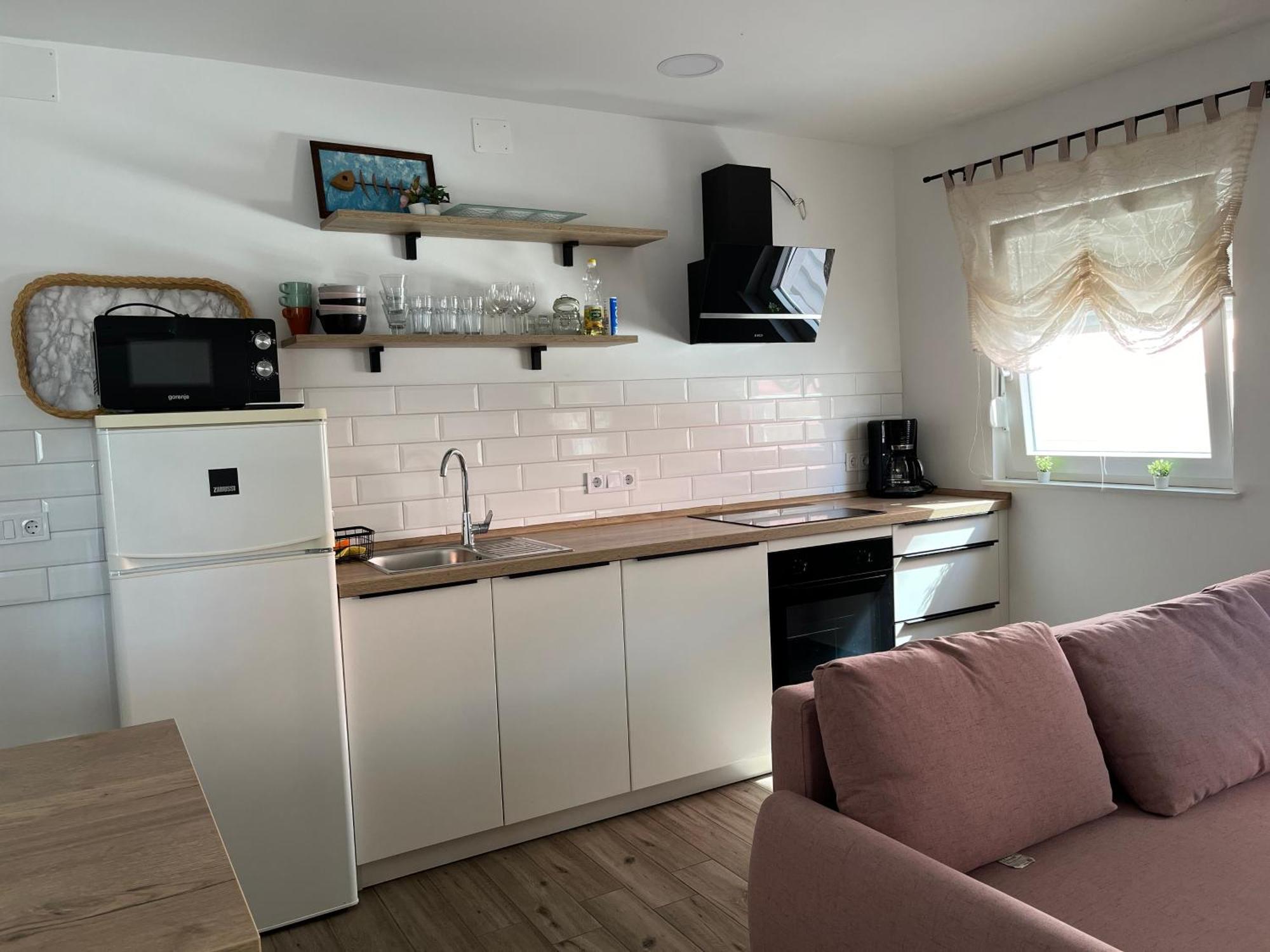 Apartmani Mlinar - Two Bedroom Apartment With Seaview Grebaštica Eksteriør bilde